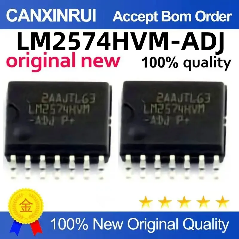 LM2574HVM-ADJ LM2574HVM SOP14 Package Switching Adjustable Voltage Regulator Chip is new and original