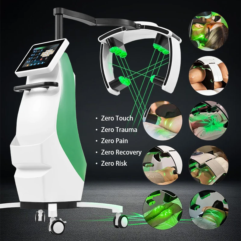 

10D Emerald lose Weight Machine 532nm Green LightBurn Fat Body Slimming Body Shaping Beauty SPA Machine