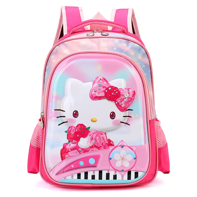 

Sanrio hello kitty children shoulder bag cartoon schoolbag primary school students fashion large capacity kindergarten backpack