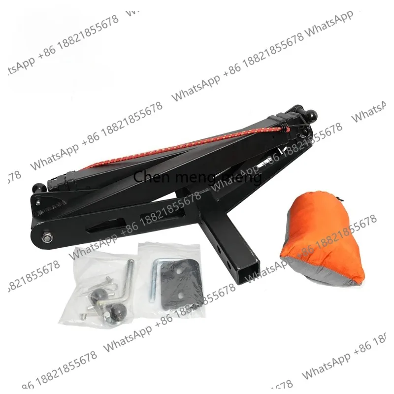 

Внедорожные аксессуары для крепления к задней части автомобиля: регулируемая по длине и ширине складная подставка для гамака, крепление для гамака на фаркоп с гамаком