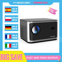 Magcubic HY350 Pro Home Projector Native 1080P Full HD 4K Decoding 580 ANSI Allwinner H713 Quad-Core 2GB 32GB Voice Control