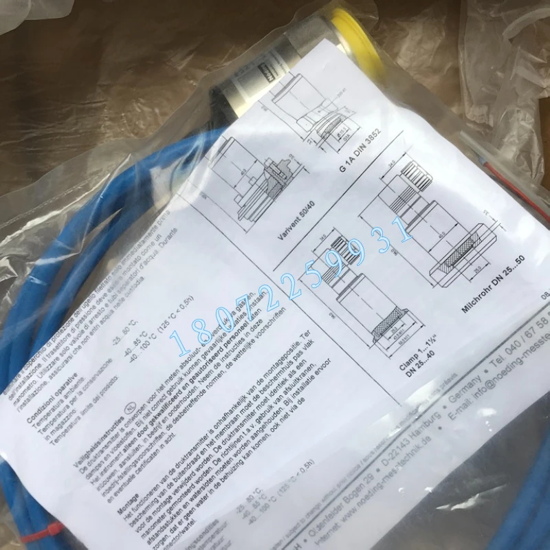P131.08-4B0-V17 مستشعر الضغط 0-50mbar ألمانيا Notting Noding بقعة أصلية جديدة