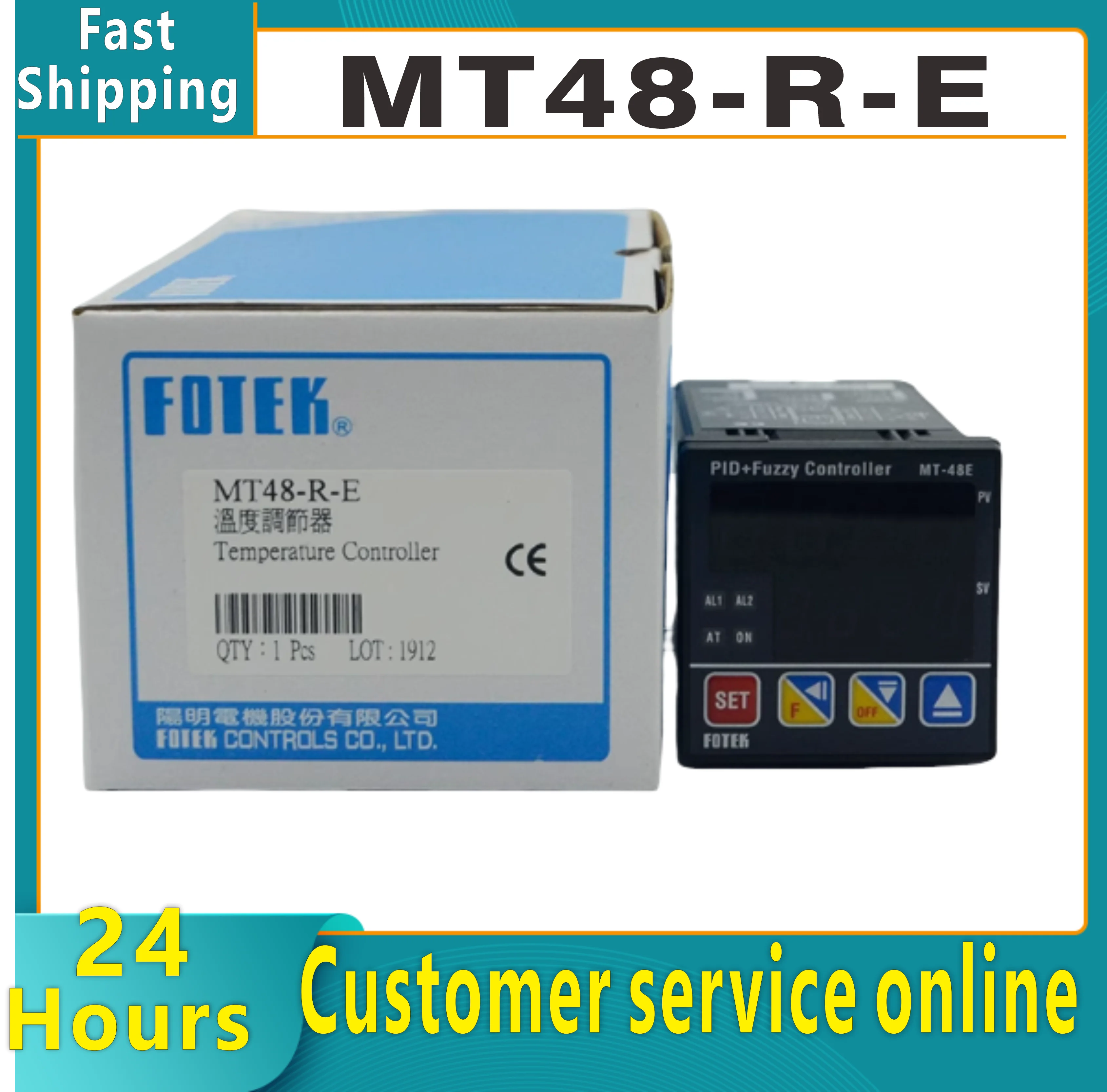 Mt48-l-e Mt48-v-e Mt48-r-e Fotek Pid + módulo de temperatura de modo de Control de microordenador difuso nuevo Original