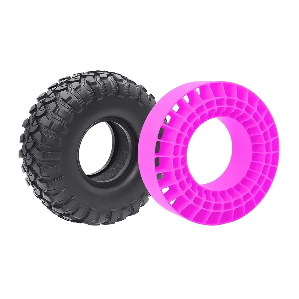 

Component 1.9 Crawler Tire Foam, 108X42mm for 1/10 RC Crawler Axial TRX4 SCX10 III