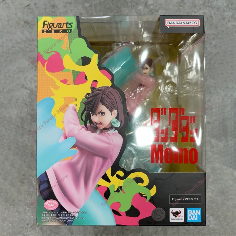 ของแท้ในสต็อก BANDAI Figuarts ZERO Dandadan Ayase Momo อะนิเมะแอ็คชั่นฟิกเกอร์ชุดโรงรถกล่องตุ๊กตาของเล่น