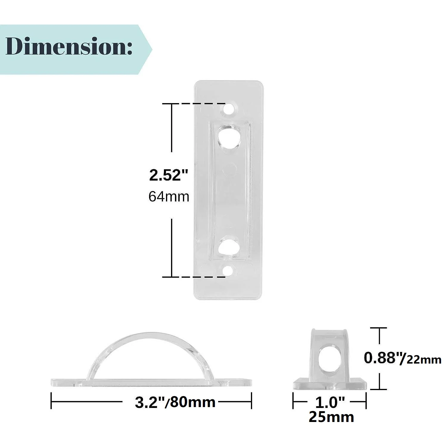 Light Switch Guard Cover, 6 Pack Toggle Switch Cover, Light Switch Blocker, Child Proof Light Switch Cover Guard