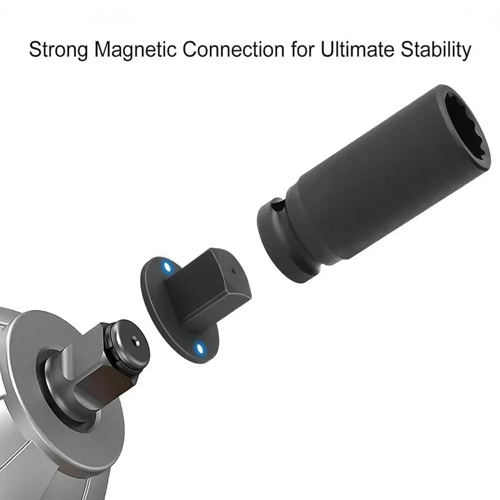 Low Profile For Impact Driver Socket Adapter 3/4 To 1inch 1/2 To 3/4 3/8 To 1/4 Socket Adaptor Convertor Reducer Set