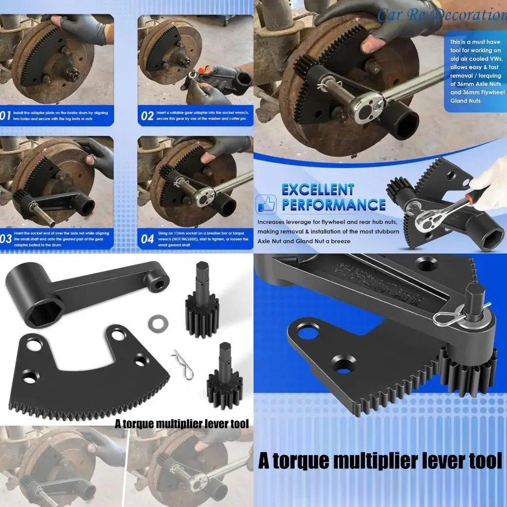

R58D 000133 Torque Multiplier Leverage Tool For 36mm Nut Removal In Tight Space