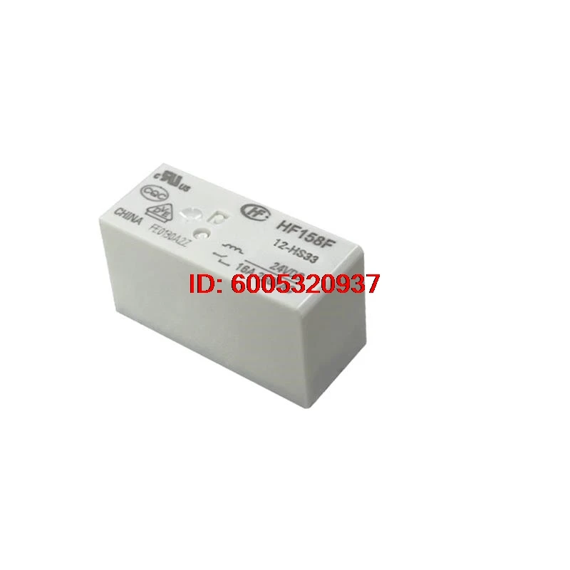 10piece  HF158F/12-HS33 、HF158F/24-HS33 、HF158F/12-HS3T 、HF158F/24-HS3T  New power relay  HF158F-12-HS3T 、HF158F-24