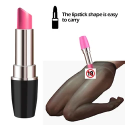 Mute Vibrator Clitoris Stimulator Compact Mini Lipstick Vibrator Waterproof G-Spot Stimulating Sex Toys for Woman Masturbator