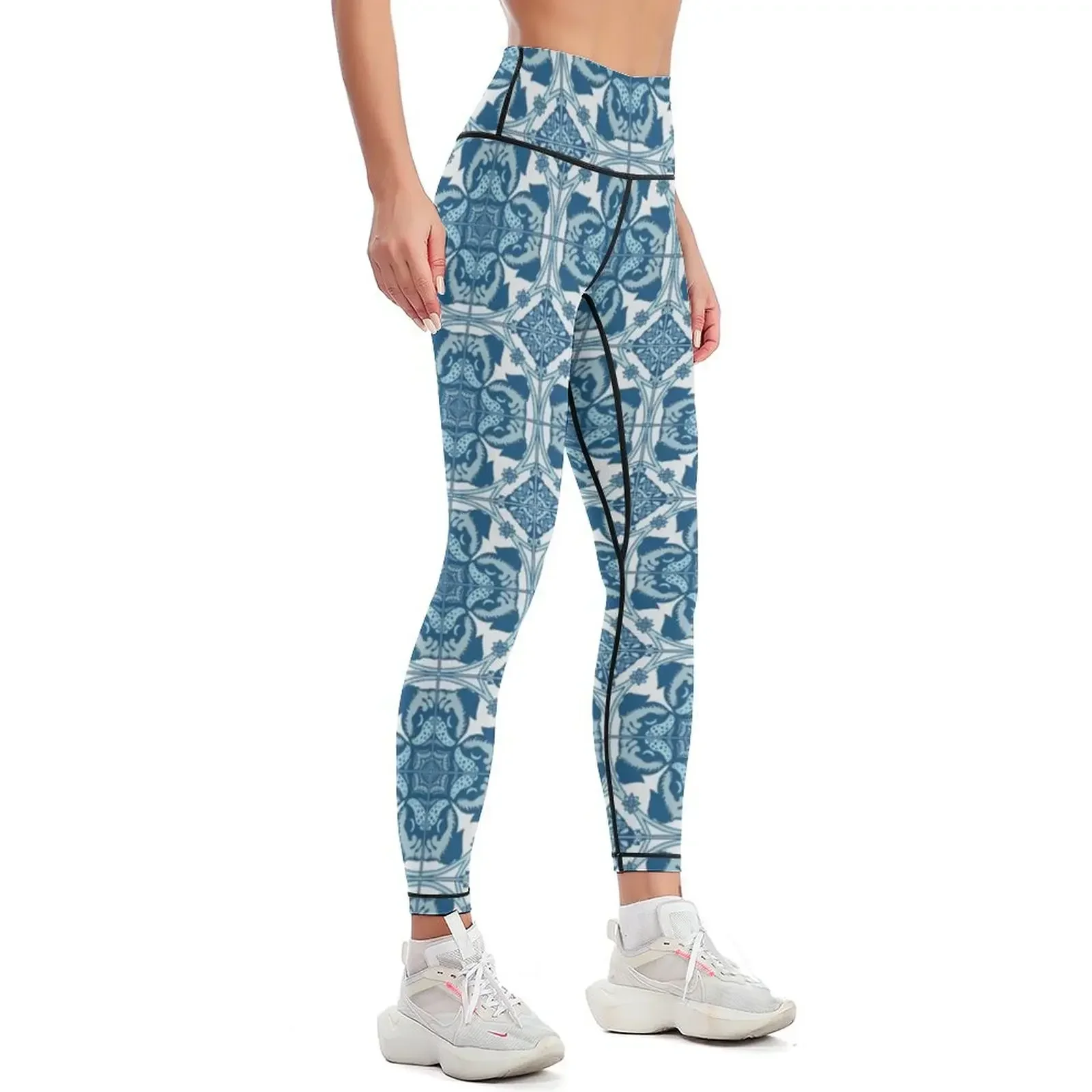 Pugs Tiles Leggings Women's fitness for physical sportswear woman gym 2025 Women's sports Womens Leggings
