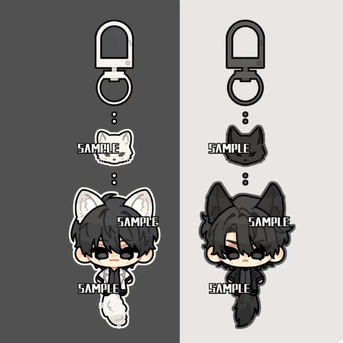 From the perspective of omniscient readers, Liu Zhonghe, the only son of Jin, cosplay acrylic keychain
