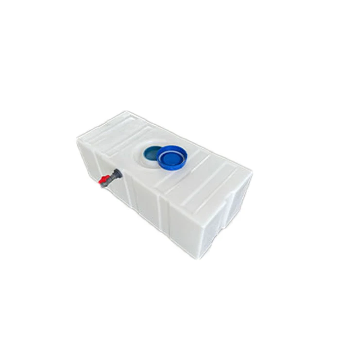 Horizontaler rechteckiger Kunststoff-Wassertank mit 70 l Fabrikpreis