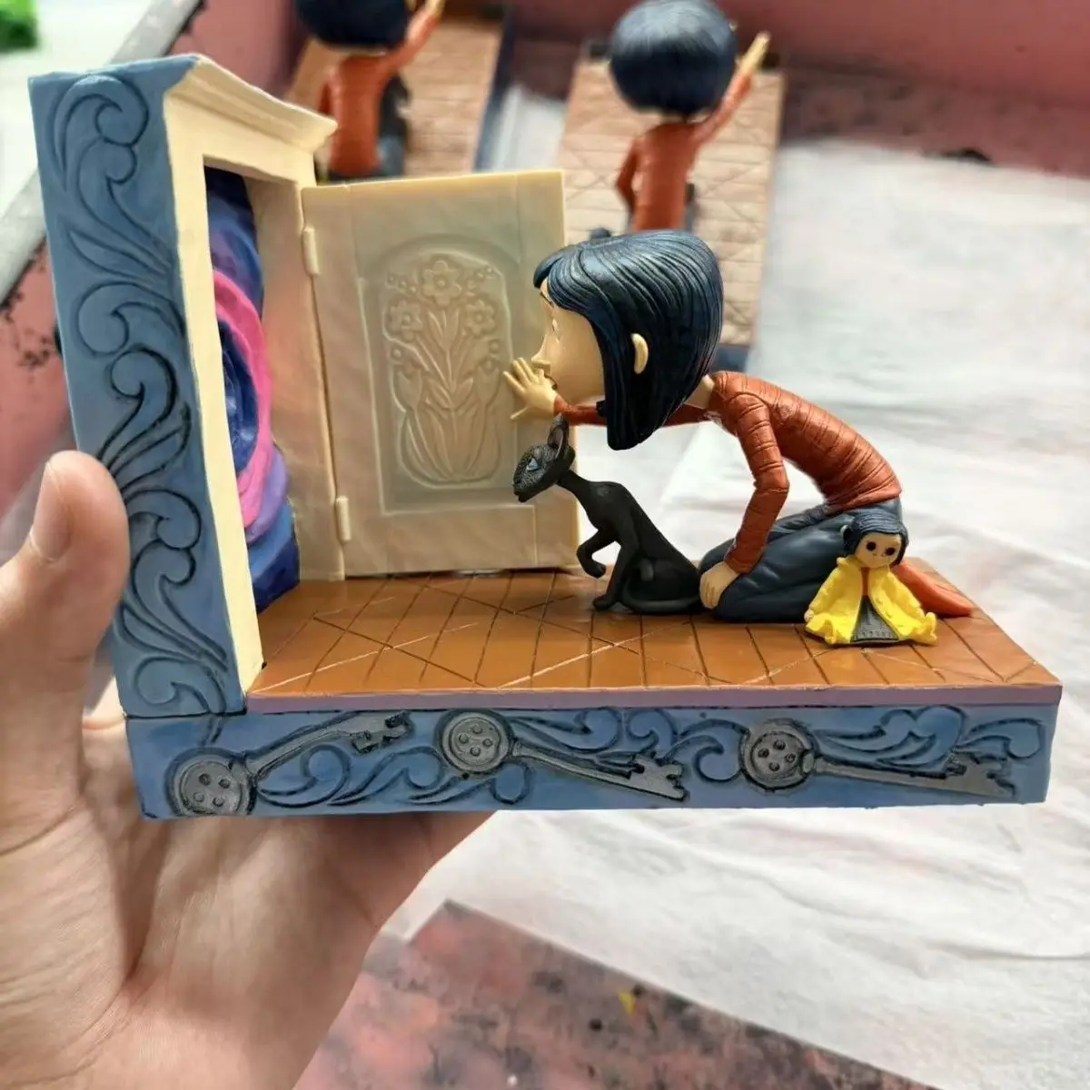 Coraline Actionfigur, 7 Zoll, Filmversion, gelber Regenmantel, Sammlerstück, PVC-Modell, Dekoration für Sammler, ideales Geschenk – Detail 14