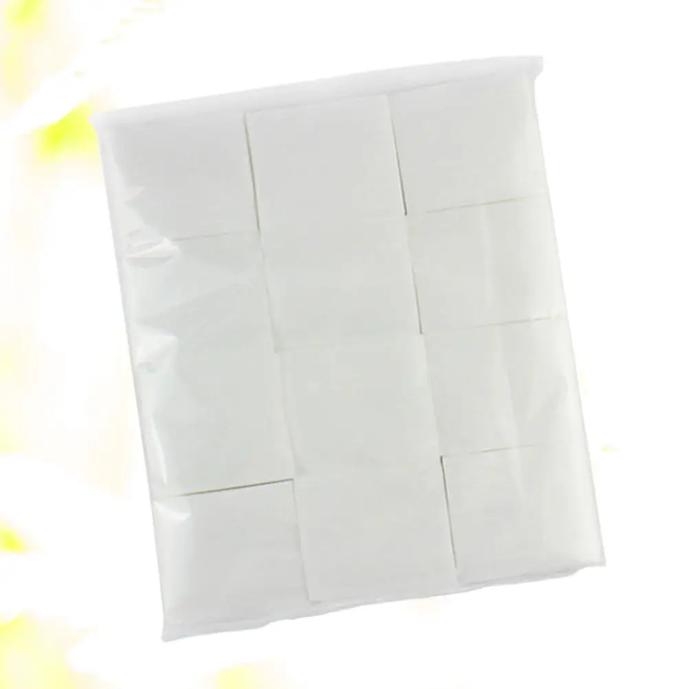 1200Pcs Cotton Pads Disposable Soft Makeup Remover Facial Towel Nail Polish Remover Pads White Portable Makeup Cotton