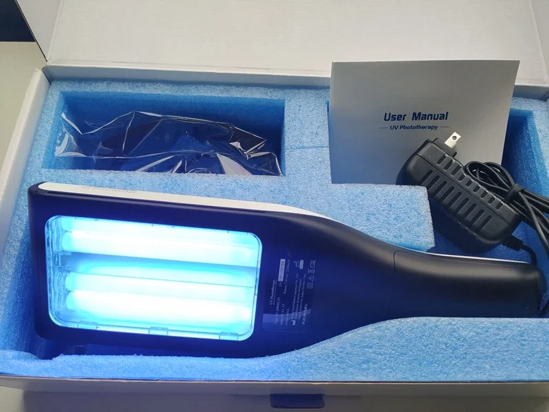 The operation is so easy best effective Kernel UV phototherapy lamps 311nm UB UVB for vitiligo Eczema psoriasis KN 4006BL1
