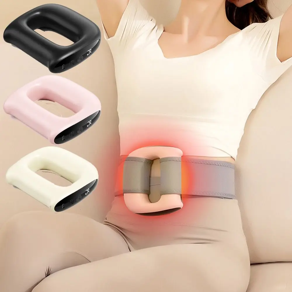 Deep Tissue Vibration Fascia Ring Adjustable Speed 5 Modes Electric Massage Tool Comfortable Heating Muscle Massage Device