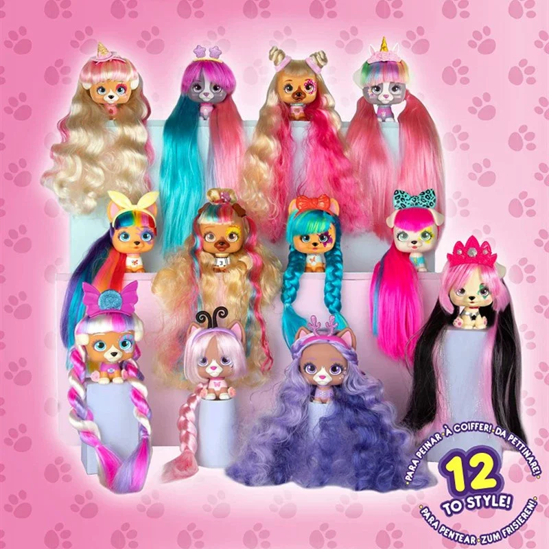 

I Love Vip Pets Series Таинственная модная слепая коробка Симпатичные изысканные парикмахерские плетения для девочек Детские игрушки-сюрпризы Подарки на день рождения