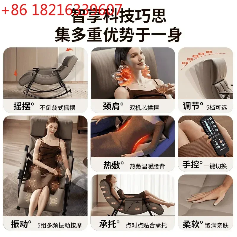 Automatic Full Body Electric Massage Chair Home Use Multi Function Luxury Cabin Export Gift