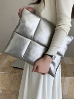 Magnetic Silver Laptop Sleeve 13-14 Inch For Macbook Pro Air 13.3 14 Inch Case Huawei Xiaomi Samsung Laptop Notebook Pouch Bag