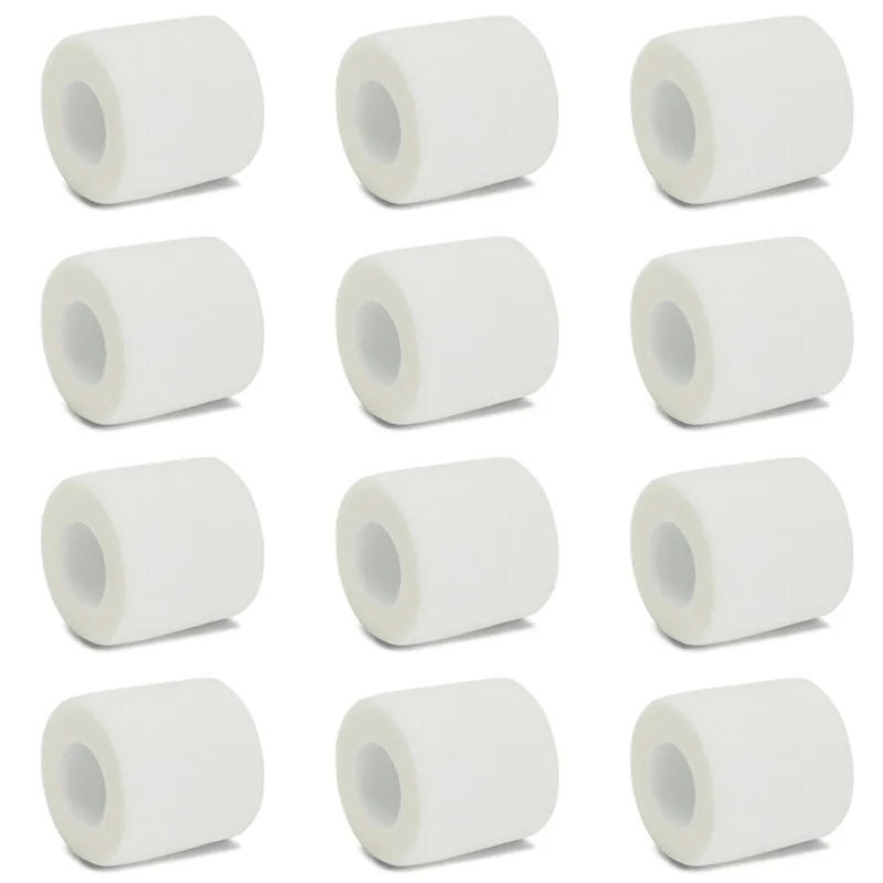 Vendaje elástico autoadhesivo deportivo blanco de 4,8 m, cinta elástica de elastoplast para rodillera, almohadilla de soporte para dedo, tobillo, palma y hombro