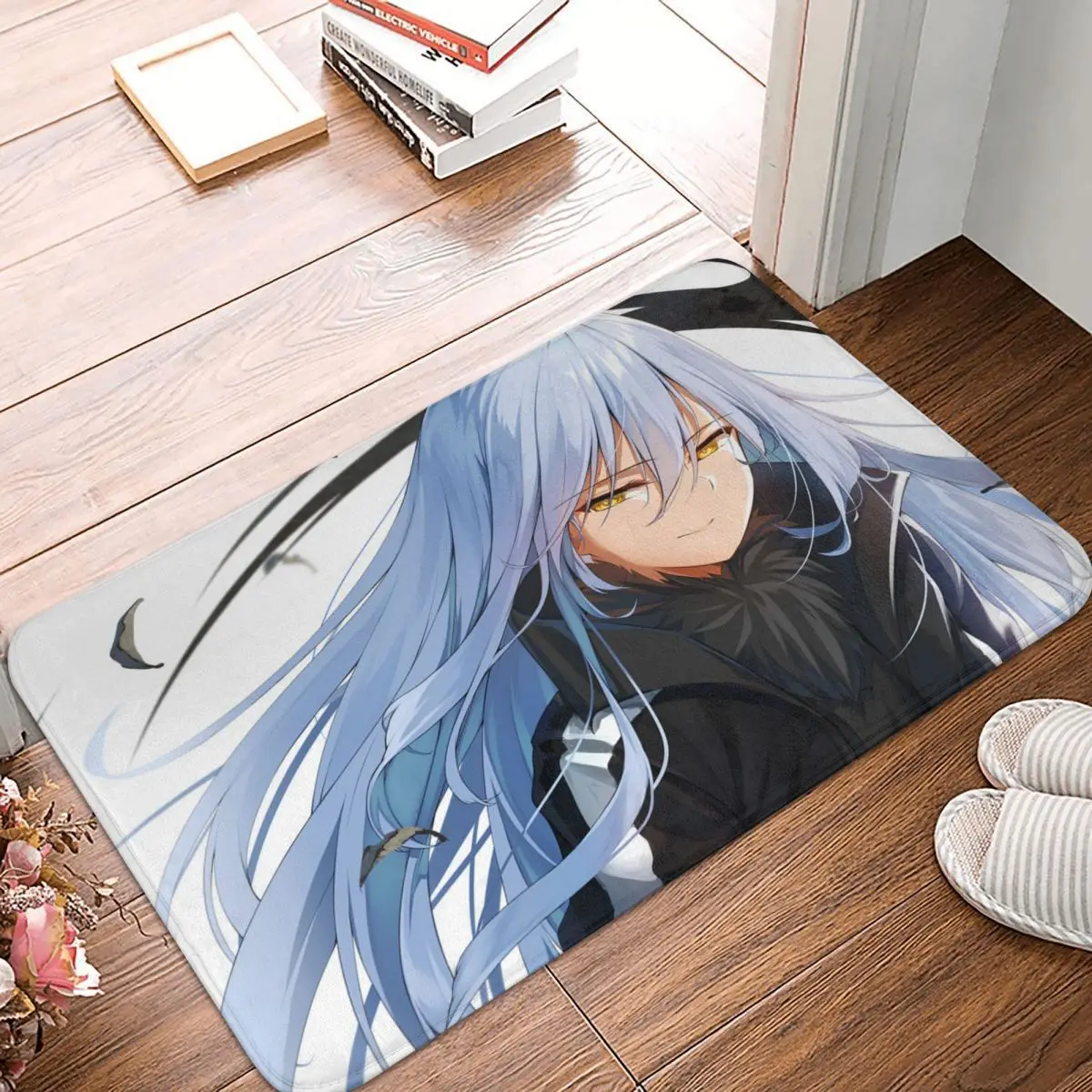 That Time I Got Reincarnated As A Slime Anime Doormat Kitchen Mat Cool Rimuru Floor Carpet Welcome Rug Bedroom Decorative