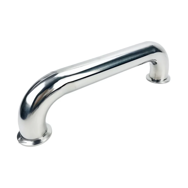 

Tri-clamp 2''(51mm) OD64mm, 180 degree bend pipe ,Elbow Pipe For Distillation,Stainless Steel 304