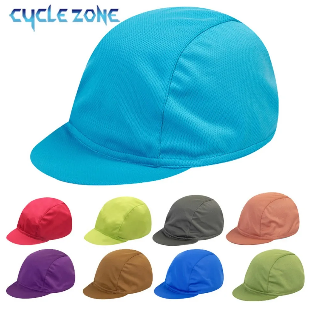 Summer Cycling Cap Bicycle Hat with Visor UV Protection Sun Block Headwear for Men Women MTB Road Bike Head Caps Helmet Liner