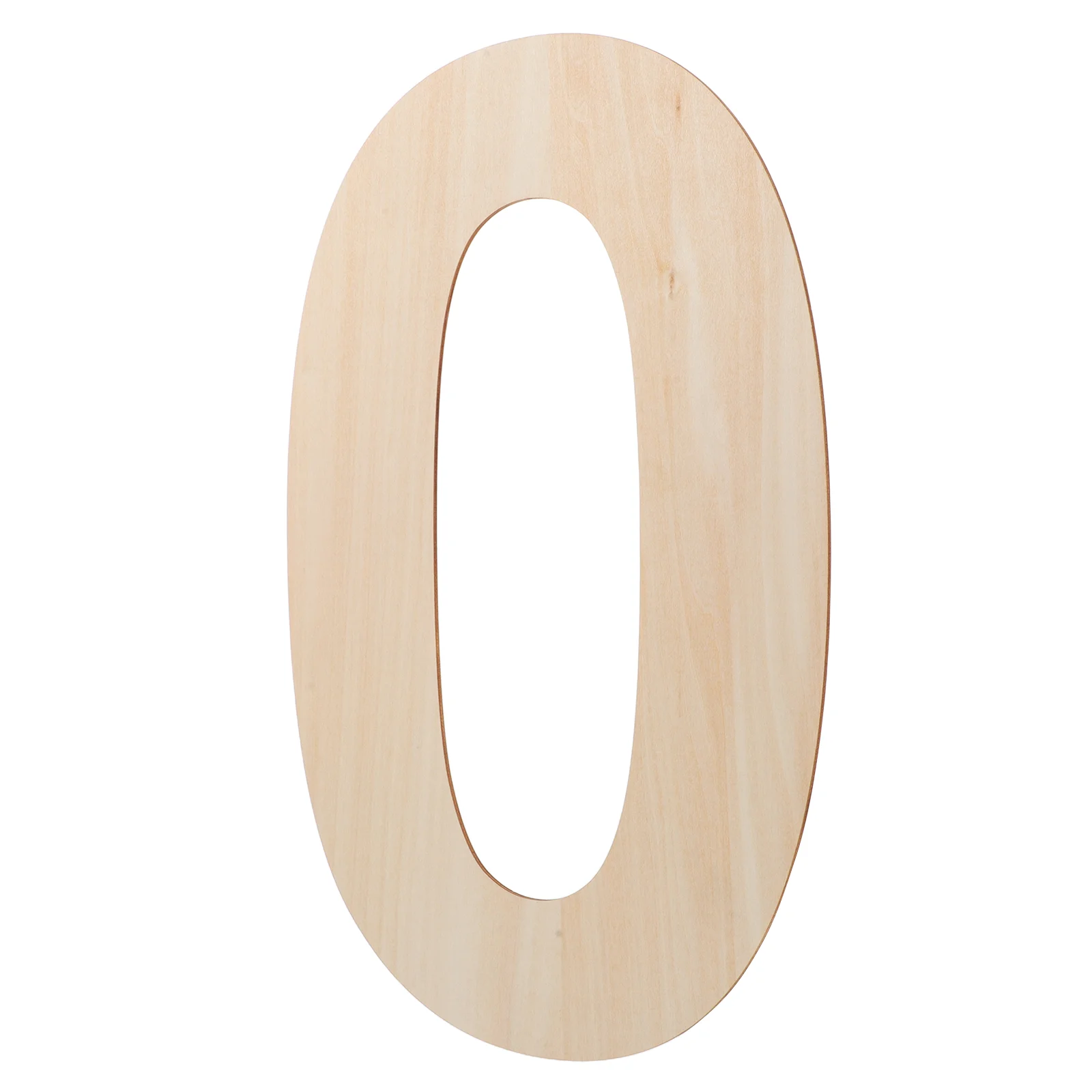 

Wooden Digital Signboard Natural Numbers Cutouts Frame for Baby Decor Wooden Plaques Photo Props Craft