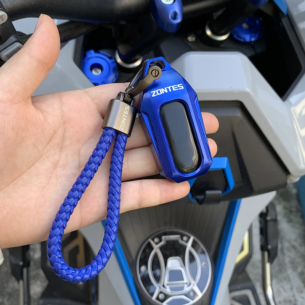 

For ZONTES 368G 368D 368E 368K 350E 350M 350T 310 T R X V GK350 703F 703RR Motorcycle Accessorie Electronic Start Key Case Cover