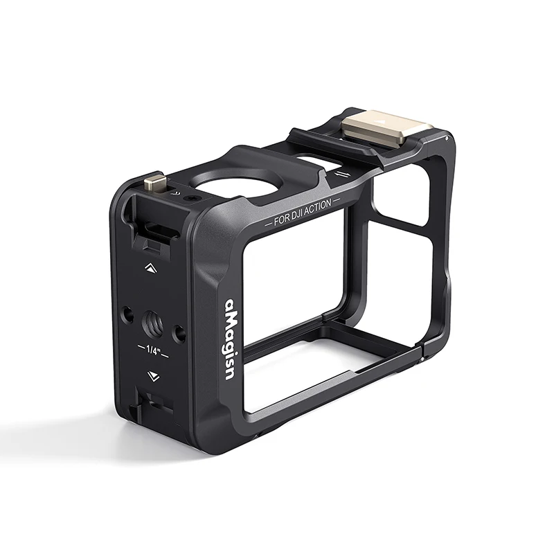 For DJI Action5Pro/4/3 Metal Case Premium Horizontal and Vertical Shooting Protective Frame