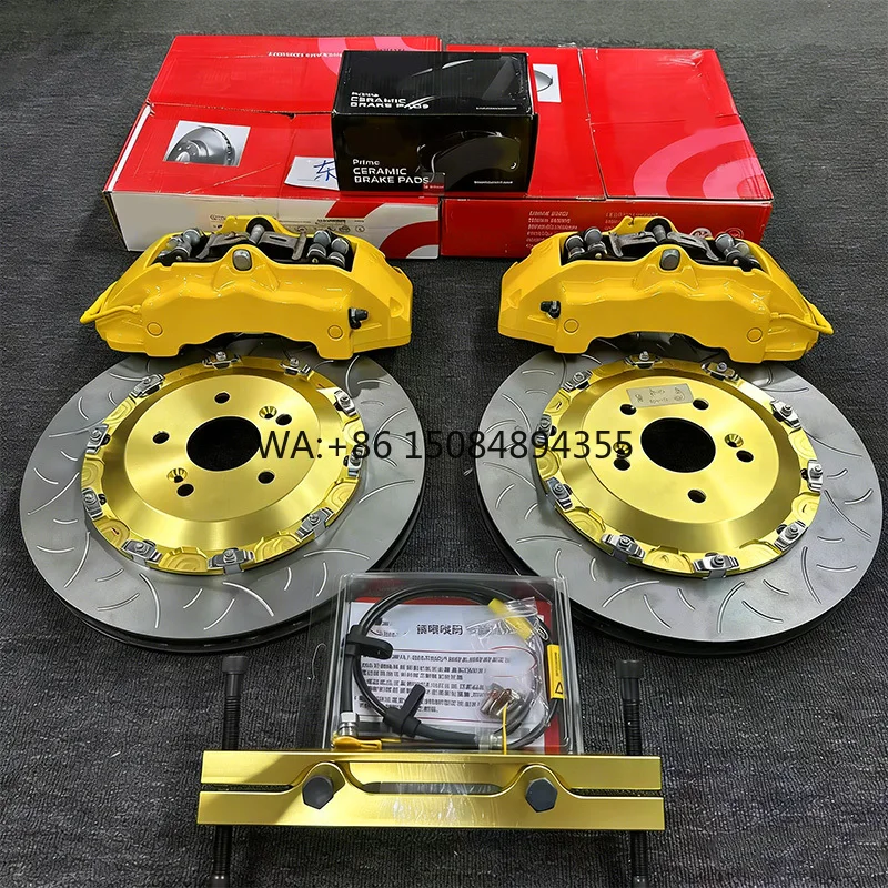 

18Z 6Pot Large Brake Caliper Kit Custom Hub Center Design Suitable for Modification Upgrade of D-MAX MU-X and Fortuner