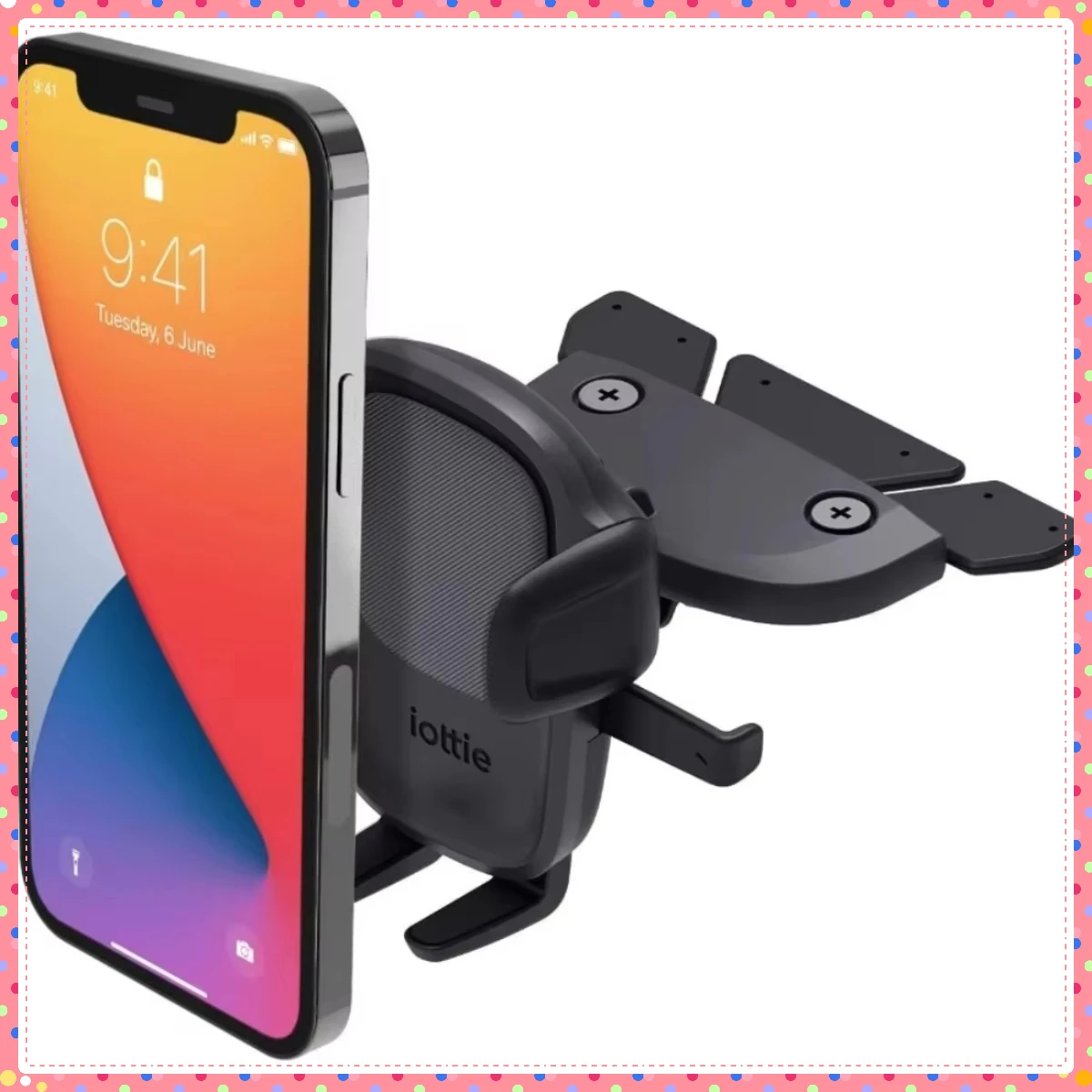 

Универсальное автомобильное крепление для телефона, совместимое со всеми смартфонами iPhone Samsung, безопасный держатель вентиляционного отверстия