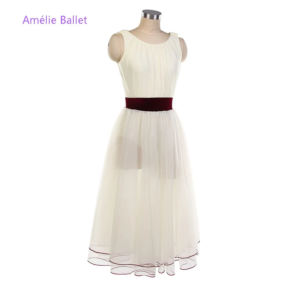 26101 New Ballet Costumes Ivory Spandex Top Bodice Ballet DressesLyrical & Contemporary Dance Costumes Ballet Dancewear