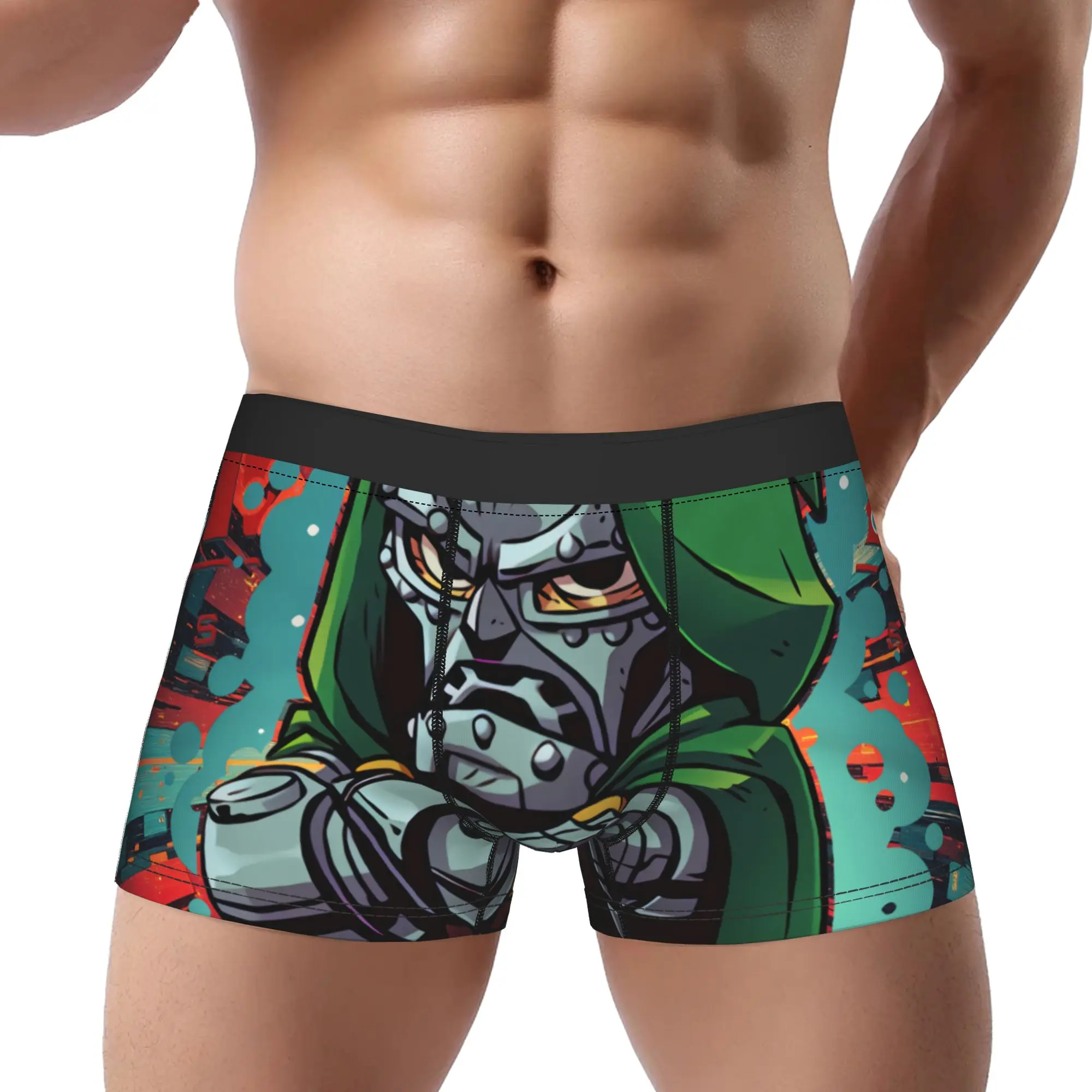 

Fashionable boxers Marvel Avengers superheroes Underpants Breathbale Panties Men's Underwear Comfortable Shorts Boxer Briefs