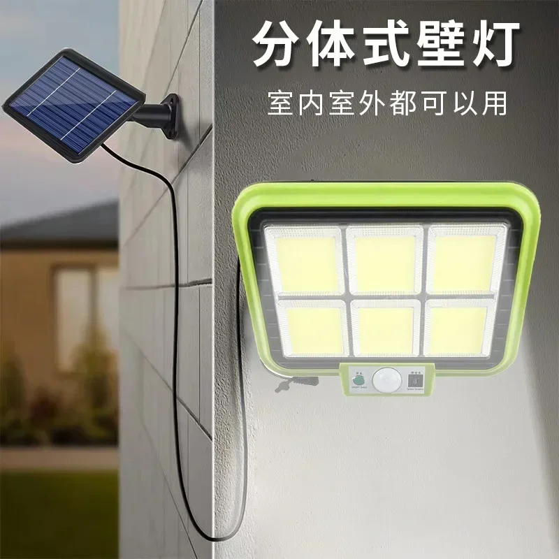 

Lighting Outdoor Solar Lamp Garage Workshop Wiring Free Split Human Body Induction Wall Lamp Courtyard Solar Lamp solar lights