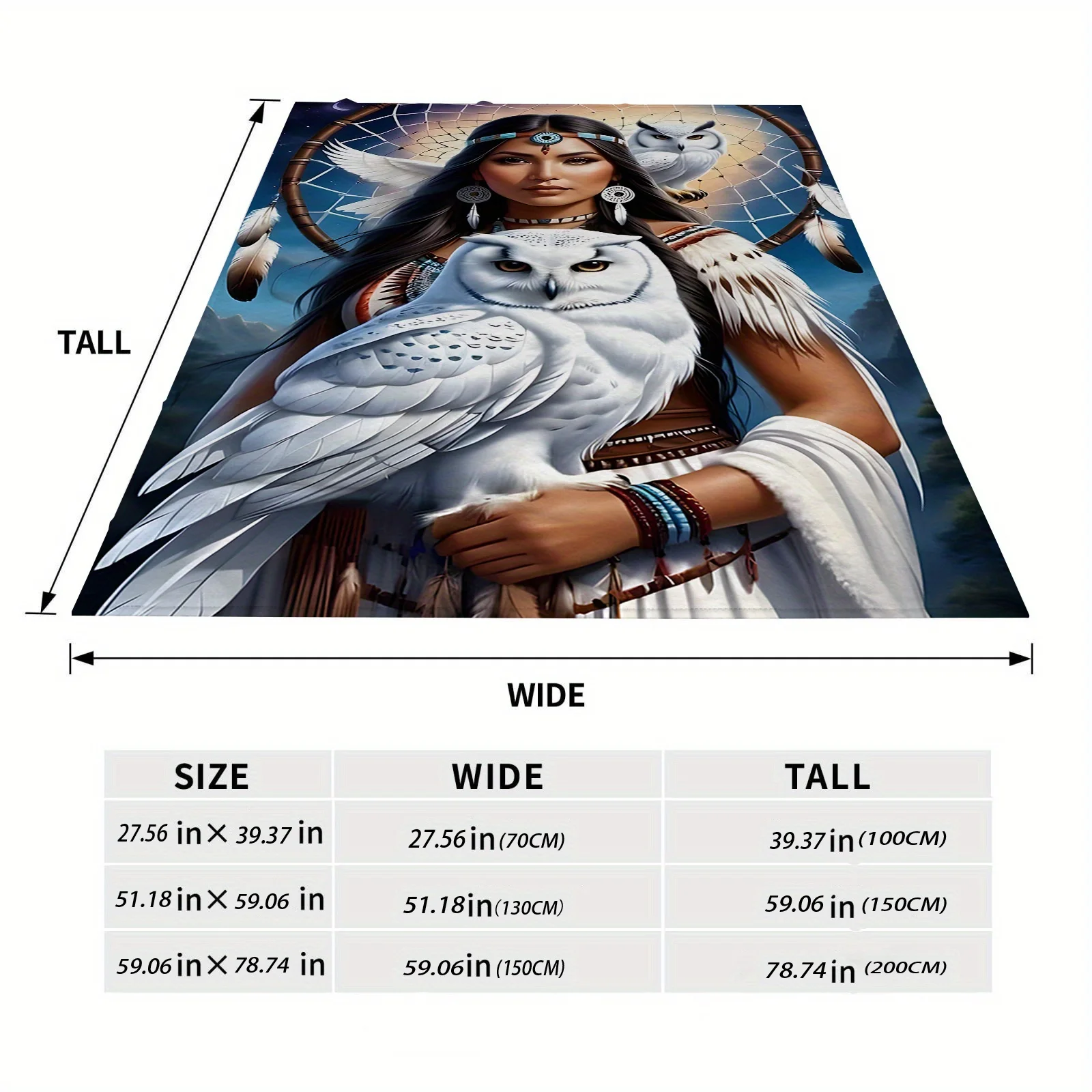 The Queen of Eagles Fleece Blanket Is Suitable for Sofas, Beds, Travel, Camping, Living Rooms, Offices, Couches, Chairs, And Bed