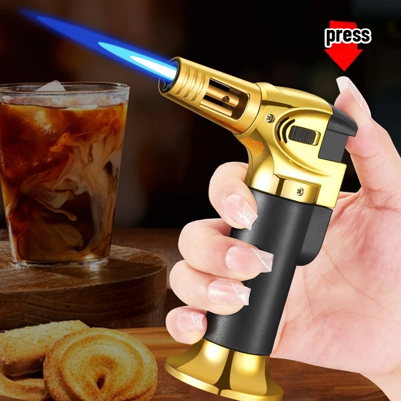 

New Windproof Inflatable Lighter J Home Moxibustion Igniter Stick Cigar Direct Igniter Men's Cigarette Accessories