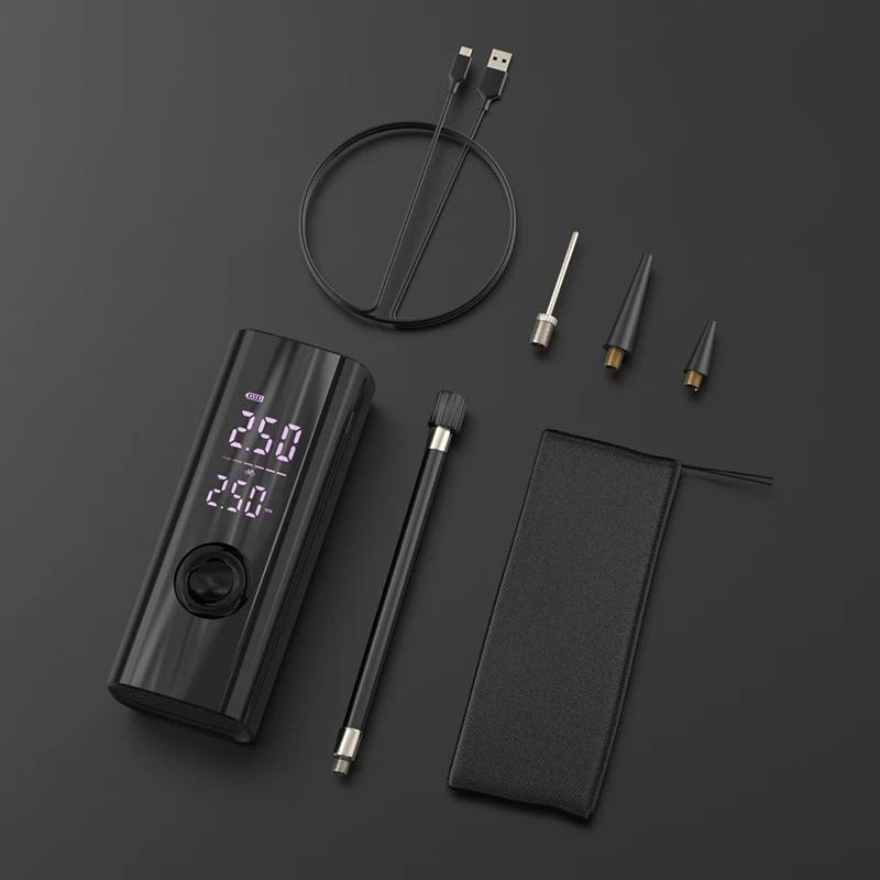 12V 150PSI Mini Battery Rechargeable Digital Tire Inflator Wireless Portable Car Bike Bicycle Compressor Electric Air Pump