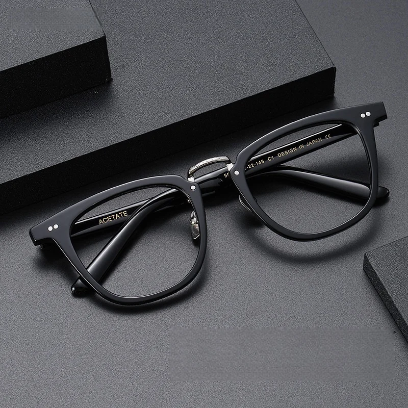 DIEDIESEE Anti Blue Light Men's Slimming Ultra Light Plate Eyeglass Frame Can Be Matched With Myopia Eyeglass Frame 55016