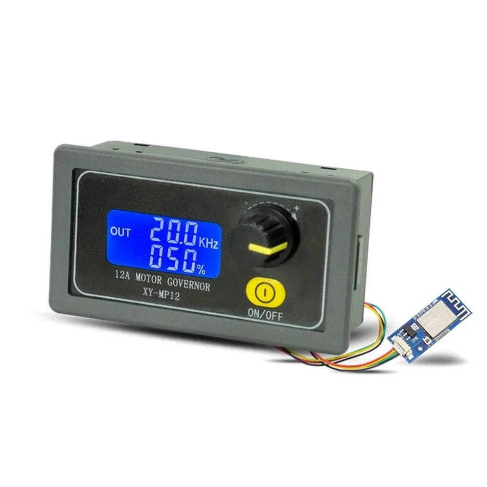 1pc 12A 360W DC Motor Velocity Controller FOR PWM Dimmer Gradual Start Stop Encoder For LED Lighting Systems