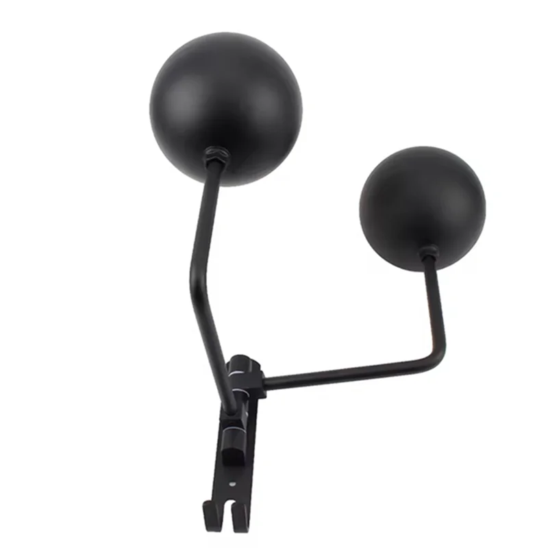 

Sp-Steel Dual-Ball Helmet Holder 180° Rotation Wall Mount Motorcycle Bike Helmet Rack With Hook Metal Hanger