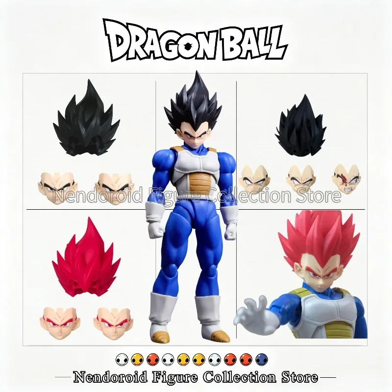 

In Stock Dragon Ball SHF Vegeta Base Form / Vegeta God of Destruction Red Head Sculpt Accessory Pack 1/12Accessories Toy Gift