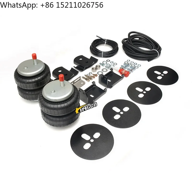 Rear Airbag Suspension Load Assist Kit for Hilux Vigo Revo Pickup Truck 4x4 Towing Leveling Helper Pneumatic Support Kit