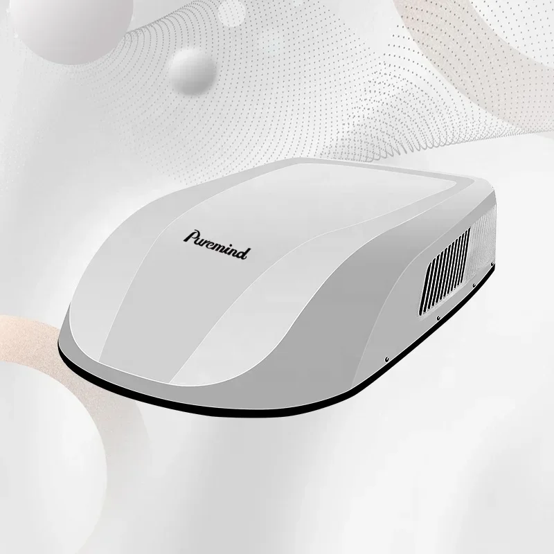 

Puremind 220V Rooftop Parking Air Conditioners for RV Motorhome Camper RV Air Conditioning System Inverter 9000Btu 12000Btu R32