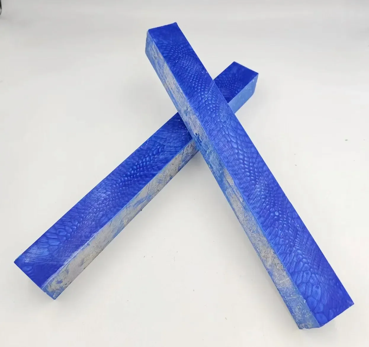 1PC 20X20X270mm Type3 Dragon lines Resin Pen Blank Billiard Pool Cue bar Billard Stick Cow Bone Handle Patch