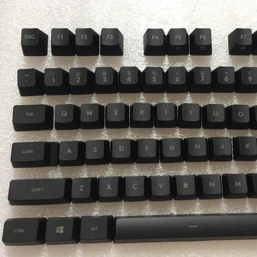 Imagen 2 del producto Tapas de llave de repuesto para Logitech G512 G513 con interruptor Romer-G Ctrl Alt Win Shift Space Bar ESC Tab Capslock Keycap