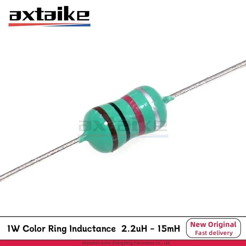 

20PCS 0510 Color Ring Inductance 1W 2.2 3.3 4.7 10 15 22 33 47 100 220 330 470 680UH 1MH 1.5MH 2.2MH 3.3MH 4.7MH 10MH Inductor