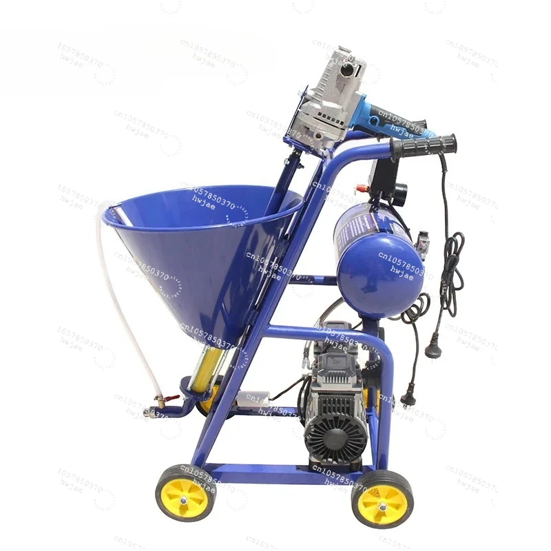 Máquina pulverizadora de mortero de lechada de cemento y hormigón portátil S20