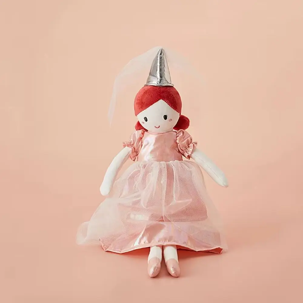 Nortic Style Girl Soft Plush Toy Ballet Shoes 35/38CM Princess Stuffed Doll Cute Home Decor Pink Dress Doll Girls Boys